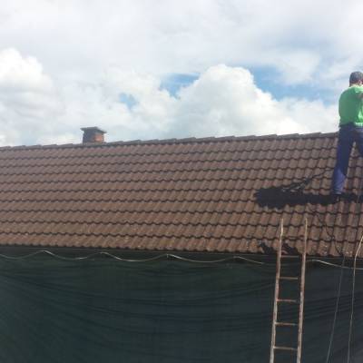 Čistenie škridľovej strechy Turčianske Teplice