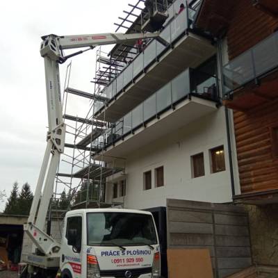Prenájom plošiny Hotel Marlene Oščadnica