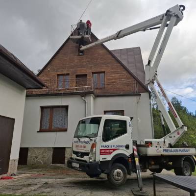 Renovácia štítov Turzovka